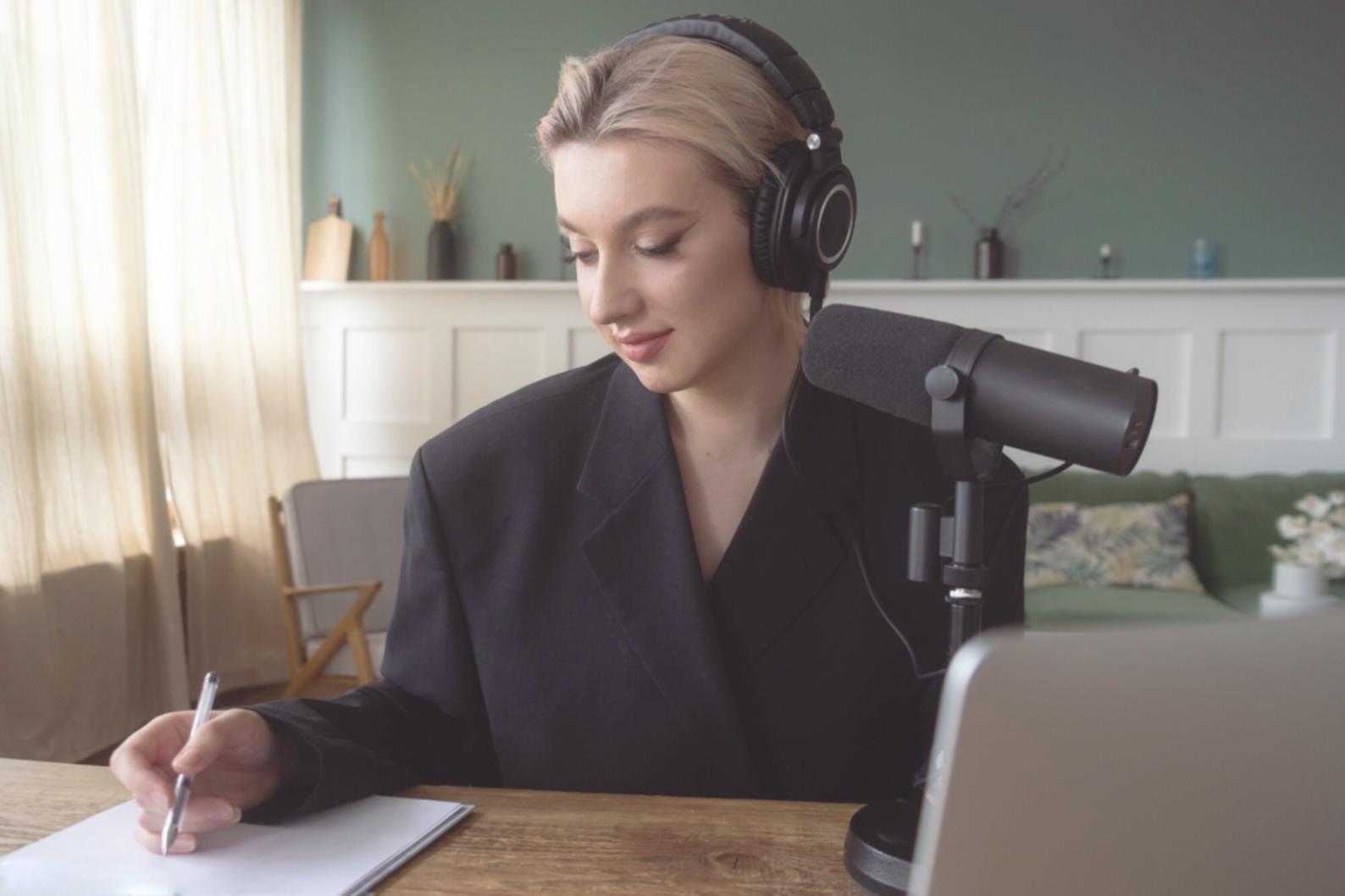 Financial planning workspace with calculator and documents